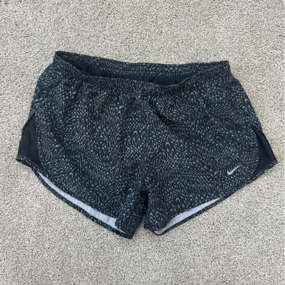 Women’s Nike Black and Gray running shorts